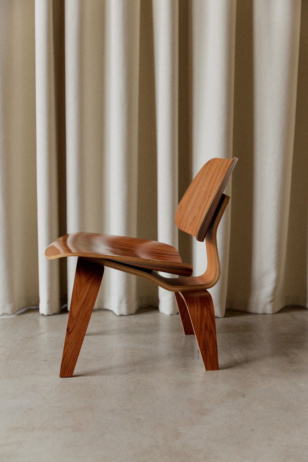 Buy Eames Molded Plywood Lounge Chair Wood Base LCW At Home FortyFour buy-eames-molded-plywood-lounge-chair-wood-base-lcw-at-home-fortyfour