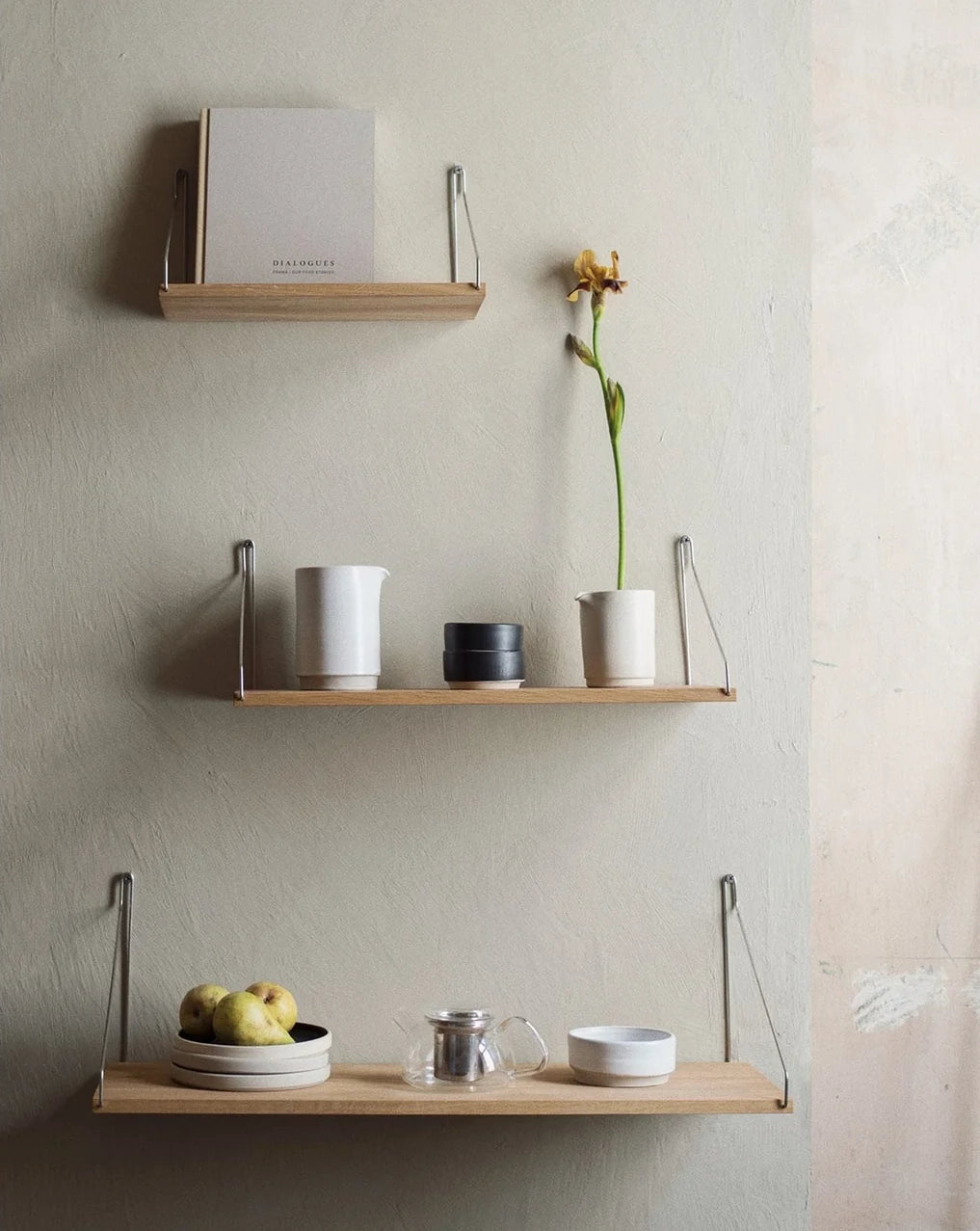 Single Shelf - Natural Oak