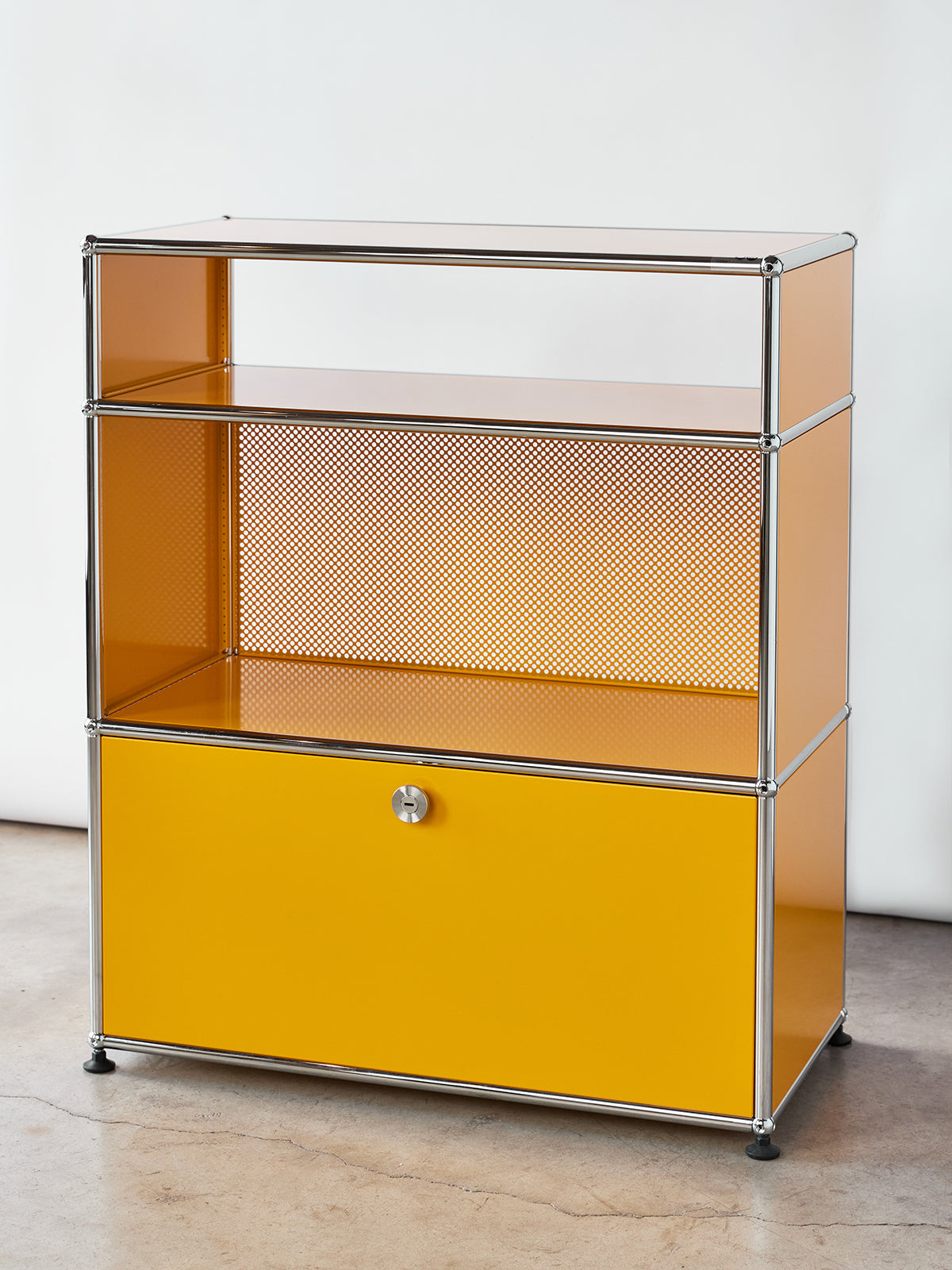 Buy USM Haller Storage Unit in Golden Yellow at Home FortyFour Toronto