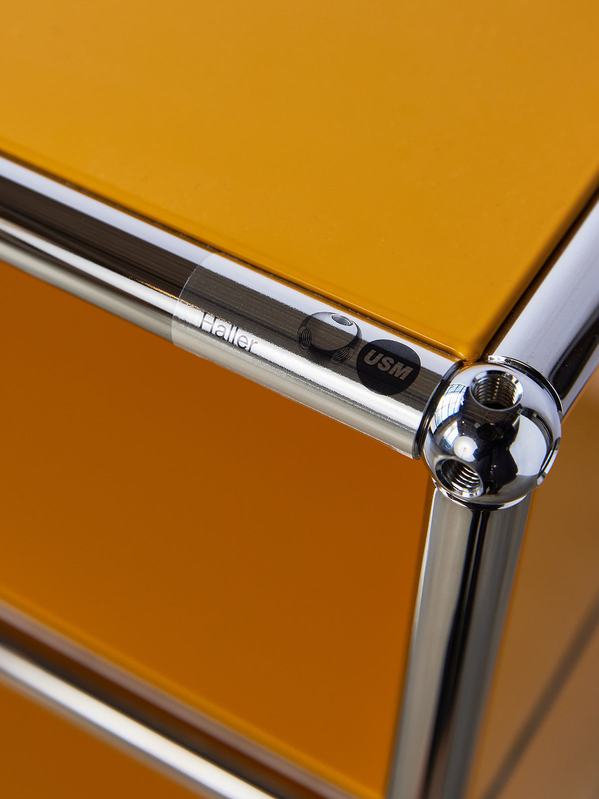Buy USM Haller Storage Unit in Golden Yellow at Home FortyFour Toronto