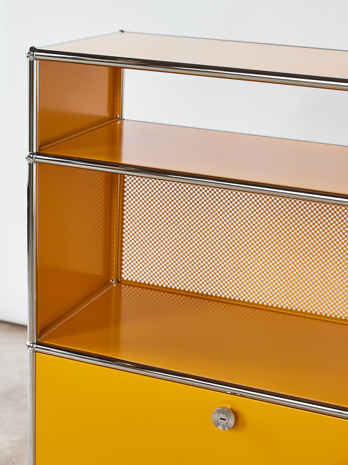 Buy USM Haller Storage Unit in Golden Yellow at Home FortyFour Toronto