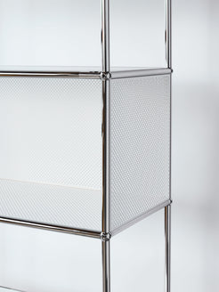 USM Haller Bookshelf Perforated in stock ready to ship in Toronto Canada