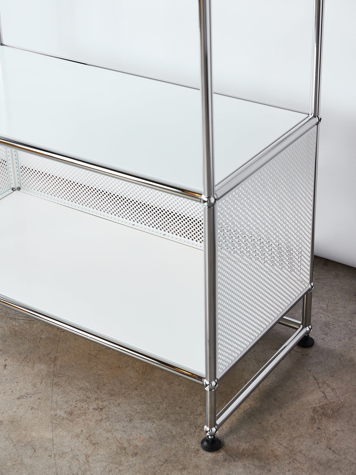 USM Haller Bookshelf Perforated in stock ready to ship in Toronto Canada