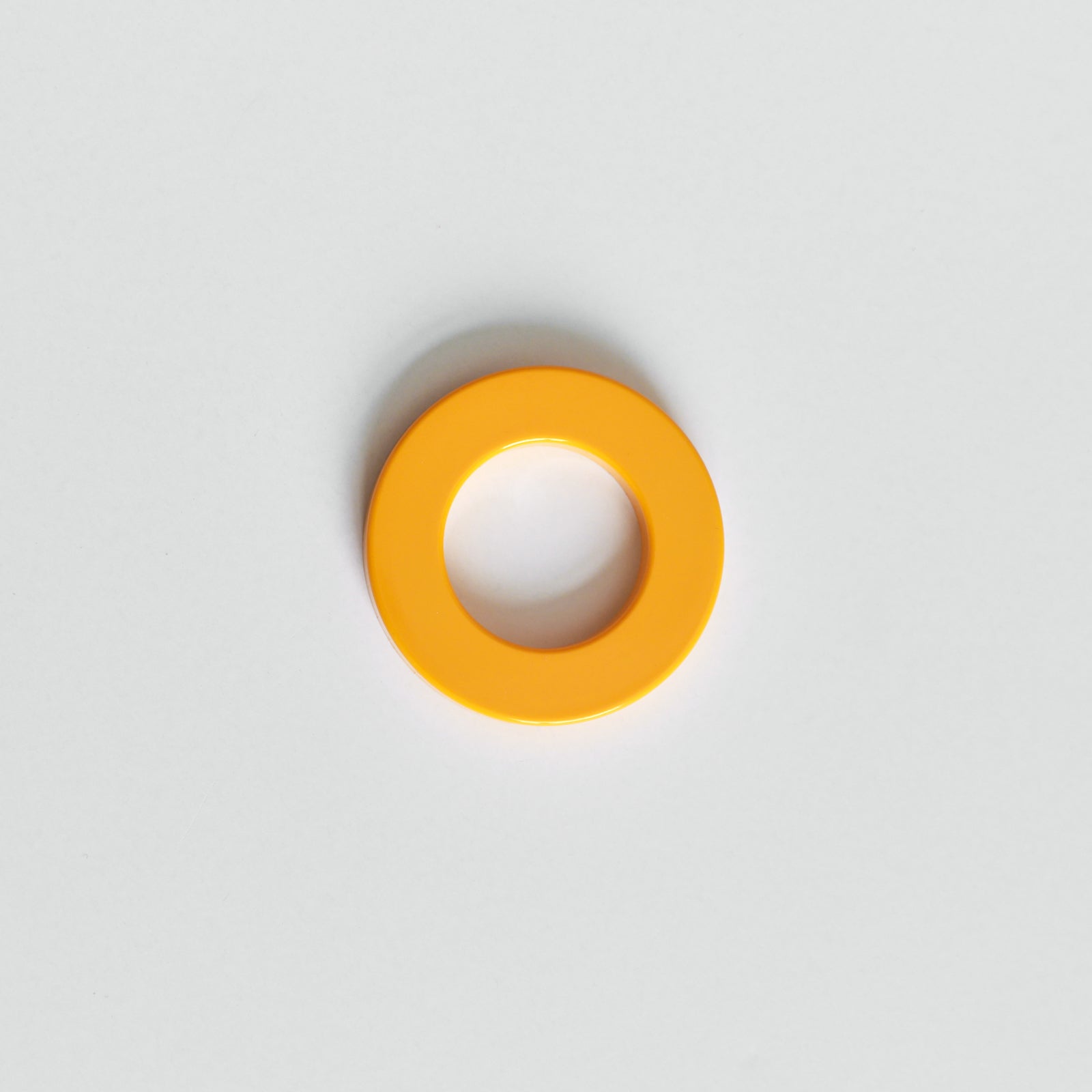 Individual coloured rings for Ring-A-Date Perpetual calendar by Euroway Italy broom yellow