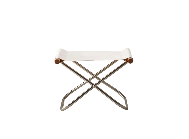 Nychair X Ottoman - White