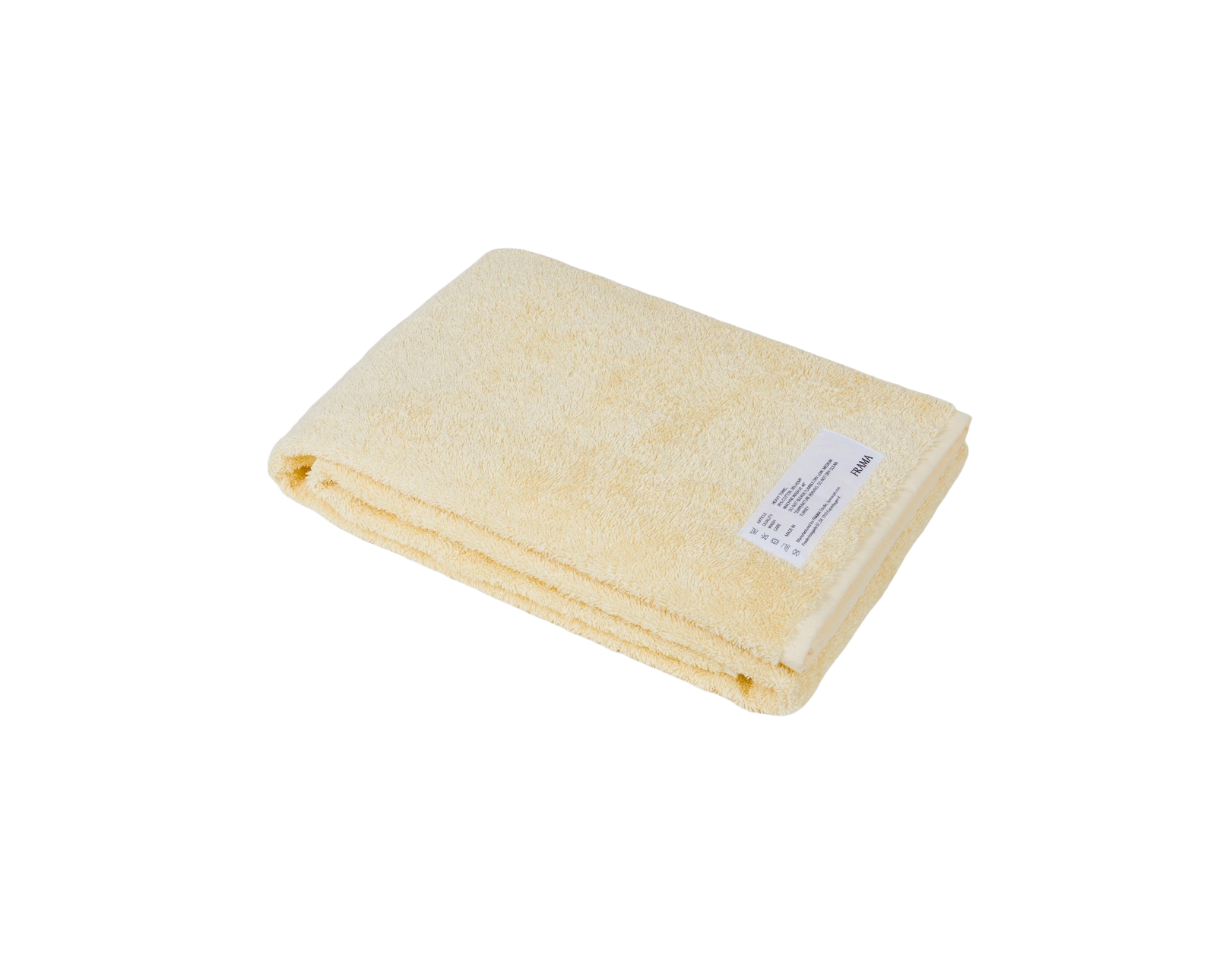 Heavy Towel - Bath Towel - Pale Yellow