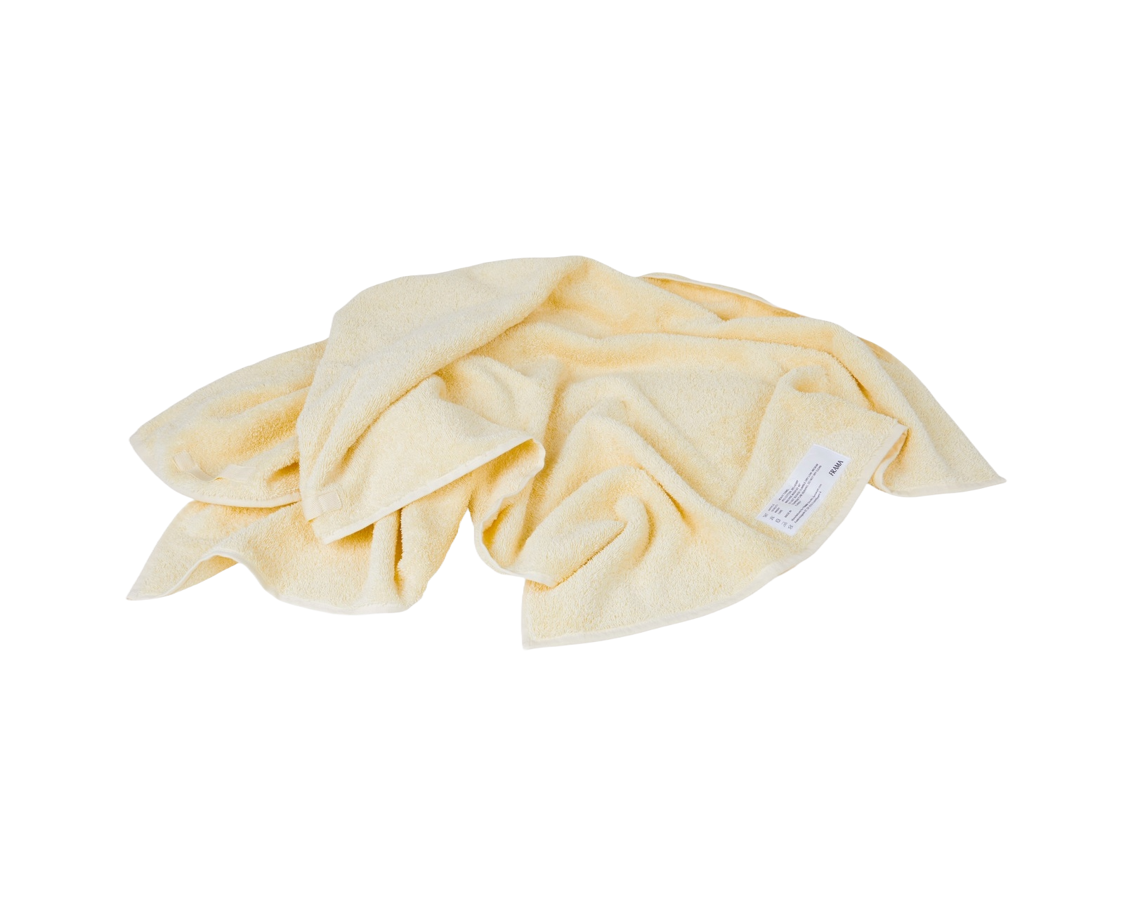 Heavy Towel - Bath Towel - Pale Yellow