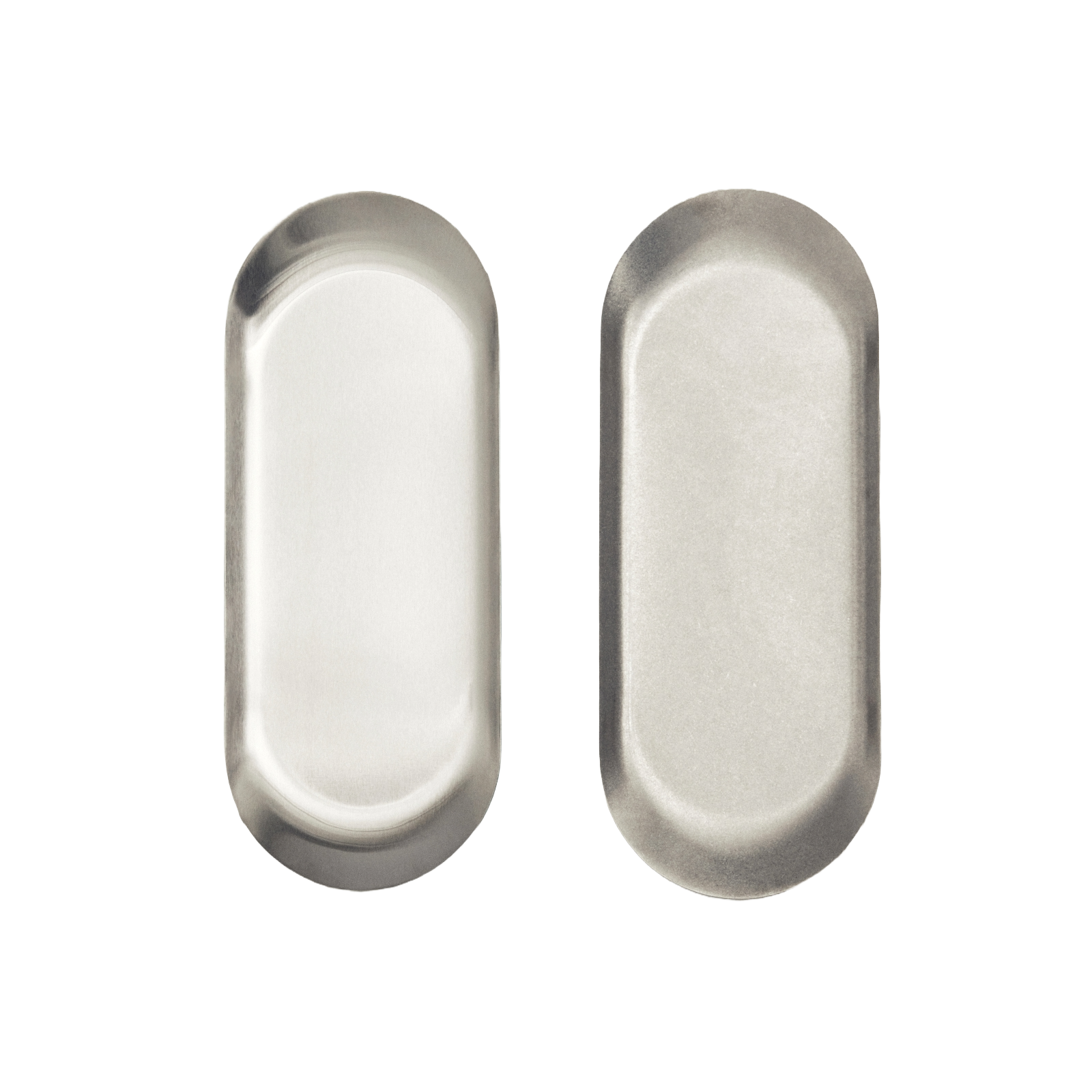 Stainless Steel Decorative Tray Oval