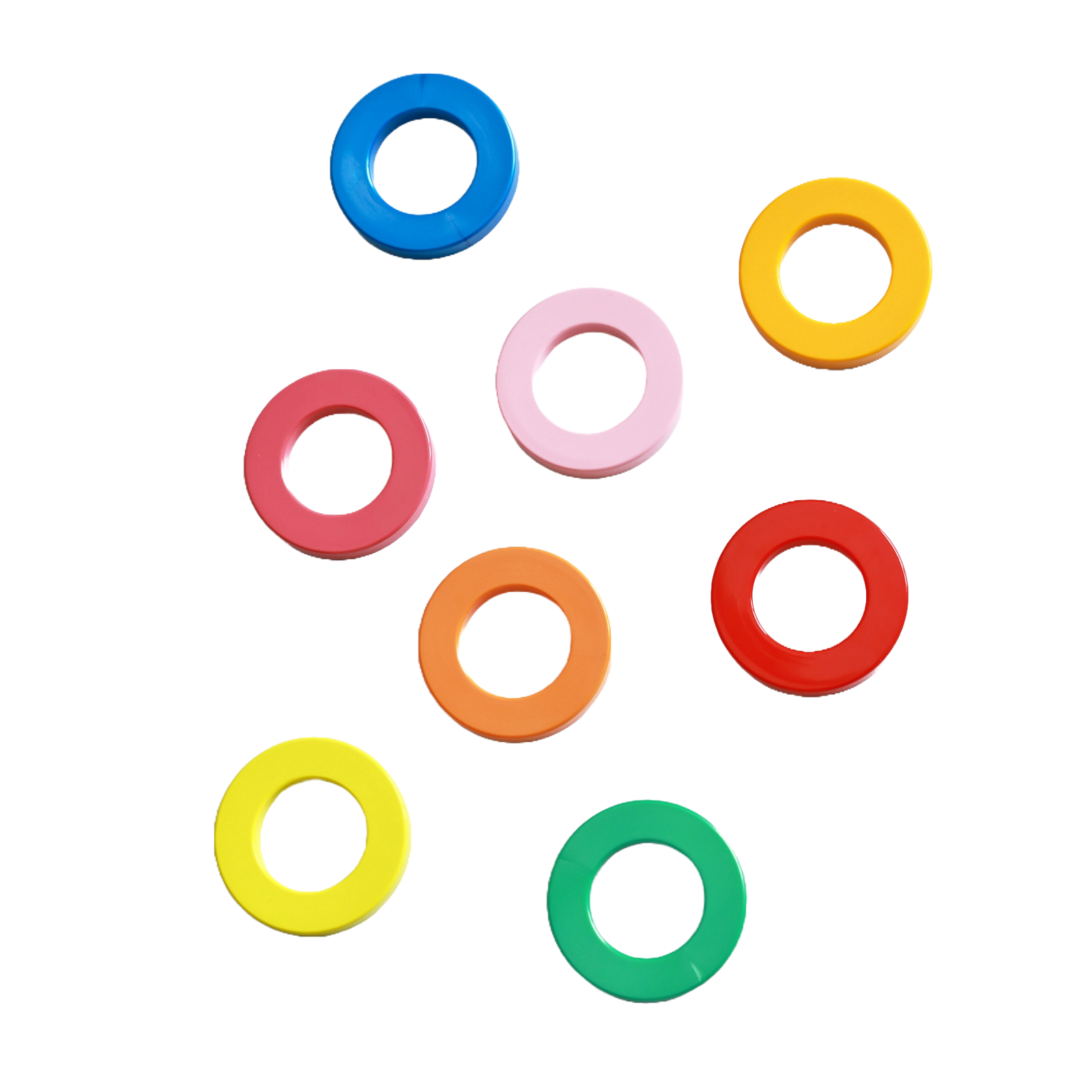 Coloured rings for Ring-A-Date calendar