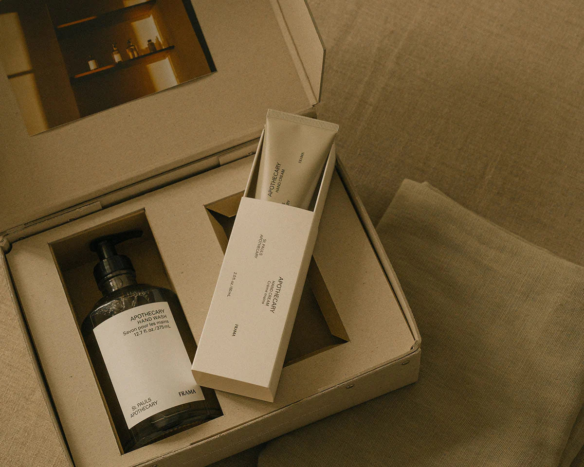 Apothecary Gift Box: Hand Wash + Hand Cream