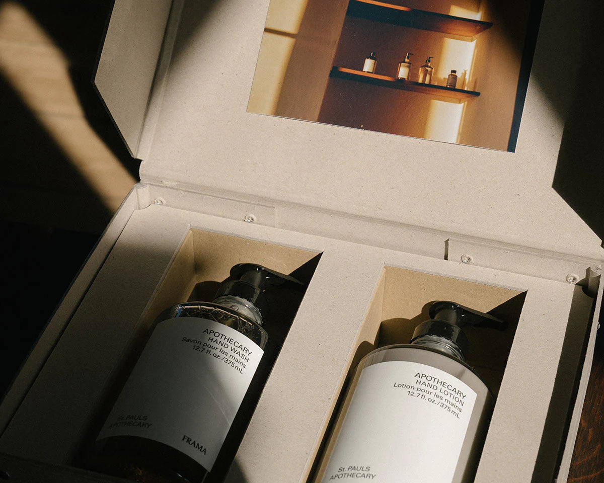 Apothecary Gift Box: Hand Wash + Hand Lotion