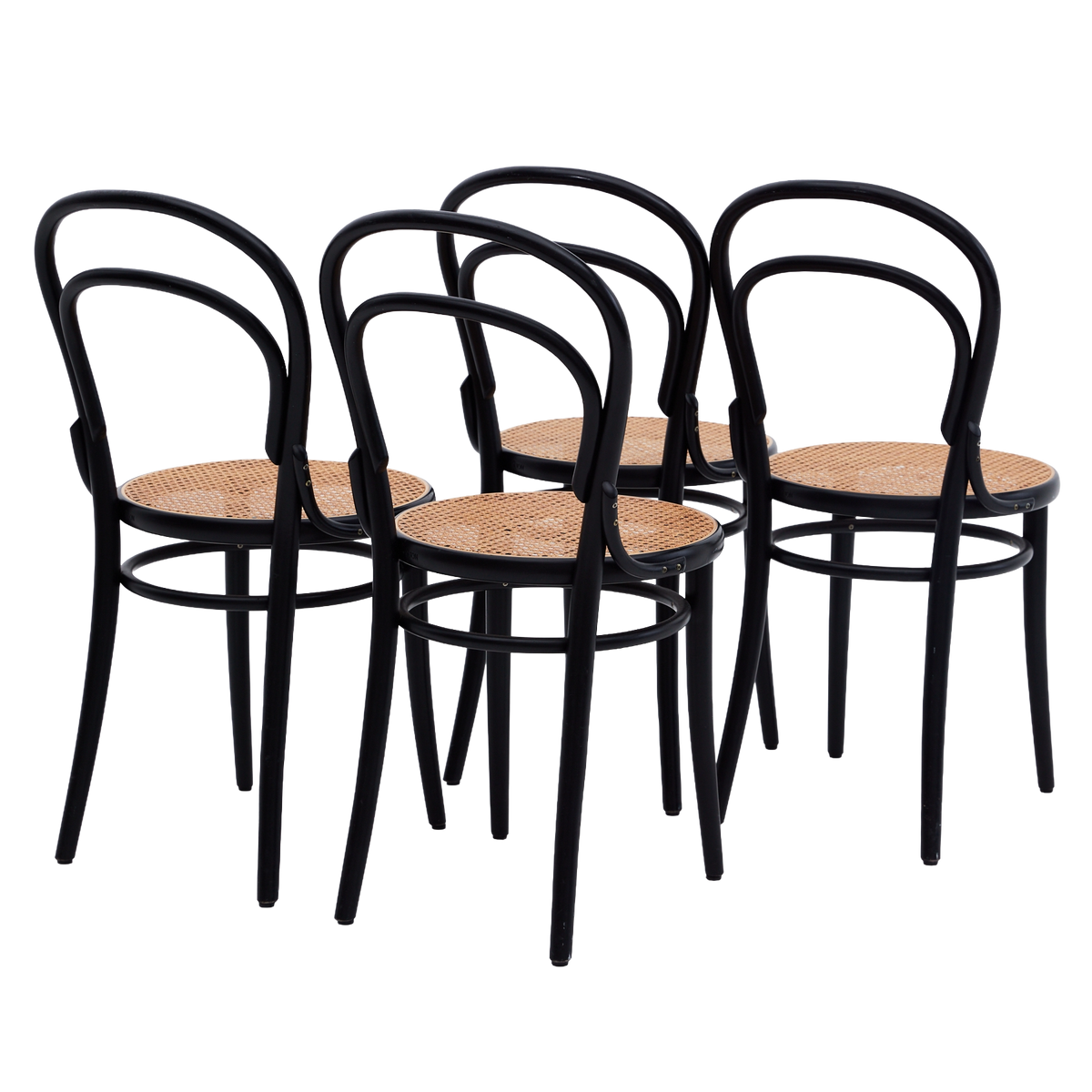Ton Dining Chair, Set of 4